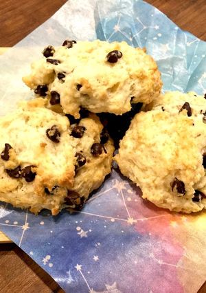 豆腐のチョコチップスコーン♪-レシピのメイン写真