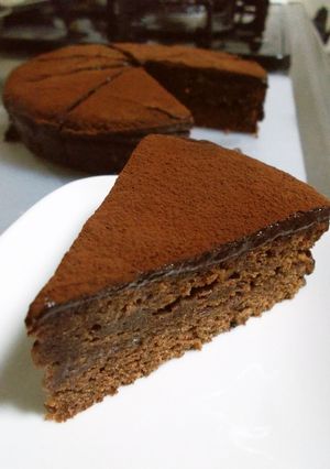 チョコしっかりチョコレートケーキ♡-レシピのメイン写真