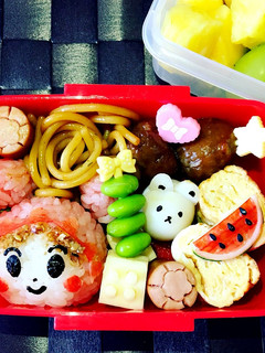 アンパンマン あかちゃんまん弁当キャラ弁-レシピのメイン写真