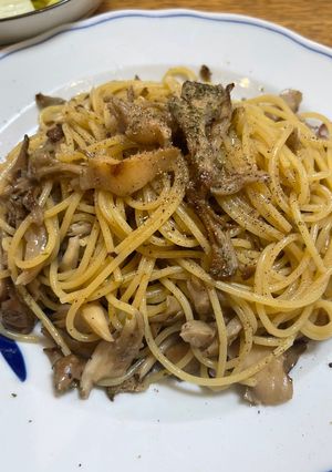 舞茸のアヒージョパスタ-レシピのメイン写真