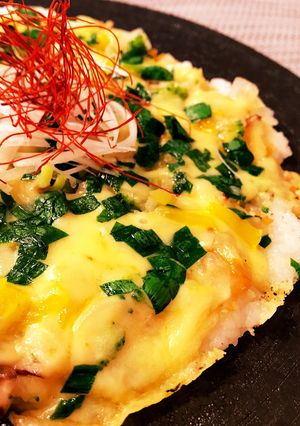 冷やご飯で☆ チーズこねつけ-レシピのメイン写真