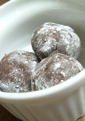 オイル（油）で簡単☆チョコスノーボール-レシピのメイン写真