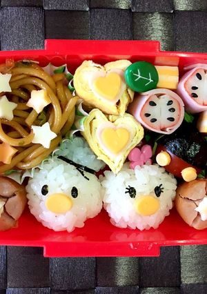 ドナルド弁当 デイジー弁当 キャラ弁-レシピのメイン写真