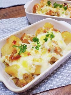 肉じゃがリメイク☆マヨチーズ焼き-レシピのメイン写真