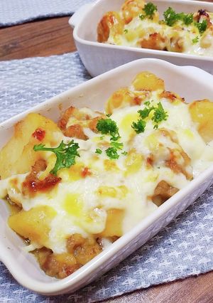肉じゃがリメイク☆マヨチーズ焼き-レシピのメイン写真