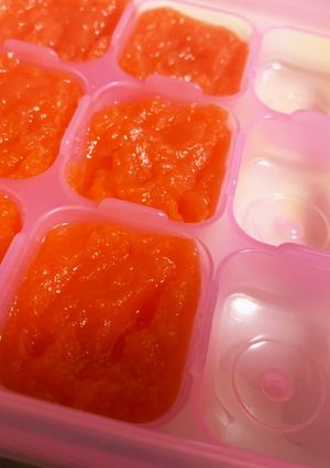 レンジで人参✩離乳食初期～中期-レシピのメイン写真
