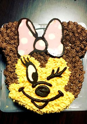 ミニーちゃんケーキ ディズニー キャラ-レシピのメイン写真