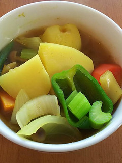 青野菜がおいしいスープカレー?-レシピのメイン写真