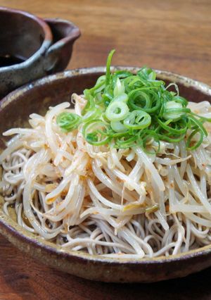 辛みもやし蕎麦-レシピのメイン写真