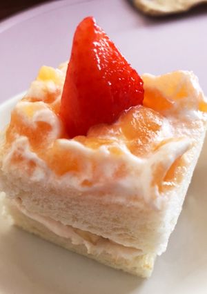＊離乳食後期＊5分で作れる簡単ケーキ-レシピのメイン写真