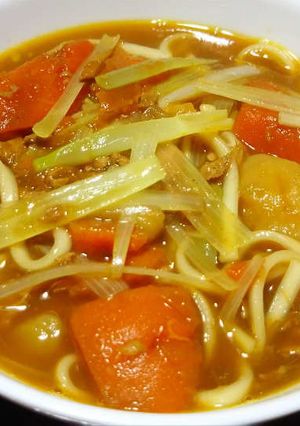 簡単カレーうどん-レシピのメイン写真