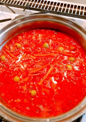 簡単☆サバ缶DEトマトソース-レシピのメイン写真