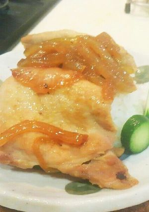 子どもとチャレンジ!!!塩麹生姜焼き丼風-レシピのメイン写真