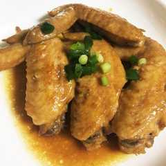 簡単手羽先のポン酢煮・w・-レシピのメイン写真