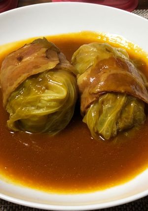 絶品カレースープのロールキャベツ-レシピのメイン写真