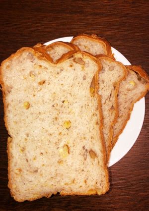 HBもっちもち くるみ米粉パン-レシピのメイン写真