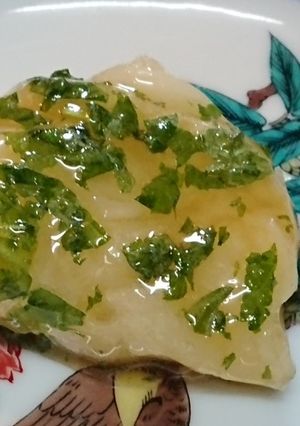 紫蘇ハニー餅-レシピのメイン写真