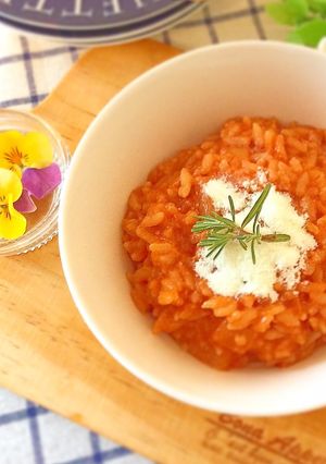簡単☆トマト味噌雑炊-レシピのメイン写真