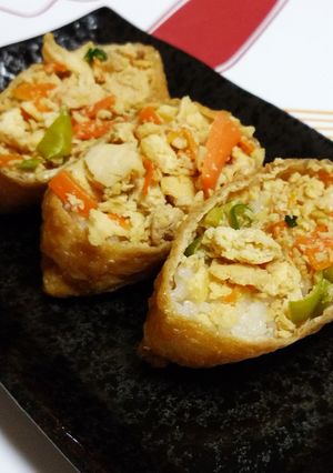 凍り豆腐そぼろのいなり寿司-レシピのメイン写真