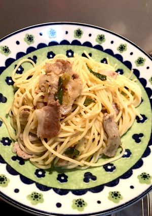 にんにく香るレモンパスタ-レシピのメイン写真