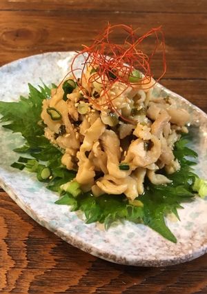 おつまみに♡鶏皮の旨味ポン酢煮-レシピのメイン写真