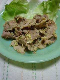 切り落とし肉で★青海苔ピカタ-レシピのメイン写真