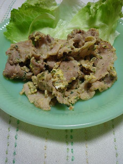 切り落とし肉で★青海苔ピカタ-レシピのメイン写真