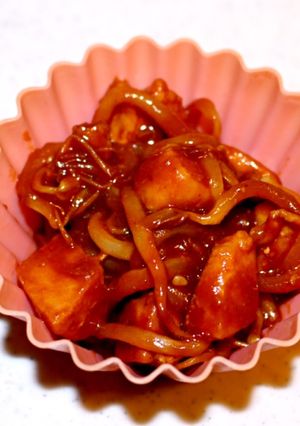 ご飯がススム☆お弁当に◎鶏もやし味噌炒め-レシピのメイン写真