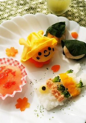 離乳食 中期頃~*端午の節句プレート*-レシピのメイン写真