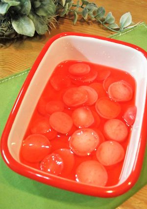 お弁当に♪ラディッシュのレモン甘酢漬け-レシピのメイン写真