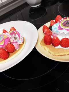 簡単プリキュアデコレーションケーキ-レシピのメイン写真