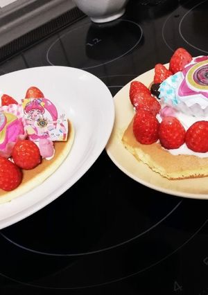 簡単プリキュアデコレーションケーキ-レシピのメイン写真