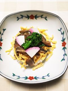 サバ缶そぼろ 田舎のバラ寿司 ひな祭り♪-レシピのメイン写真