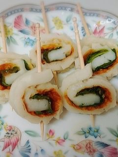 ちくわの梅肉巻き-レシピのメイン写真