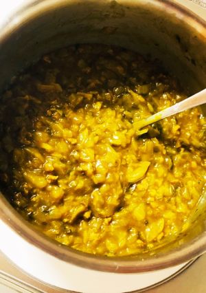 セロリ 玉ねぎ 大豆のお肉 カレー-レシピのメイン写真