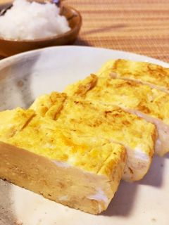 巻かない だし巻き卵*甘め-レシピのメイン写真