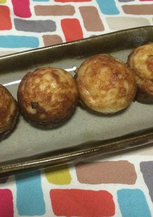 超簡単☆山芋でふっくら柔らかたこ焼き-レシピのメイン写真