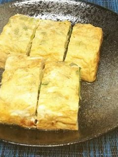 長ネギ入りだし巻き玉子-レシピのメイン写真