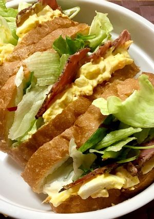 フランスパンサンドイッチ1-レシピのメイン写真