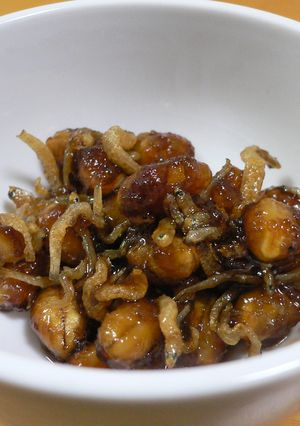 大豆とじゃこのあめ煮-レシピのメイン写真