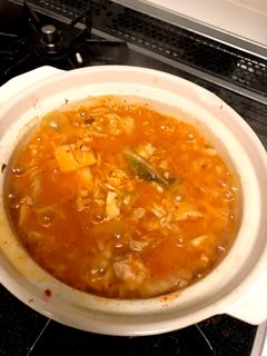 簡単コクのあるキムチチゲ!-レシピのメイン写真