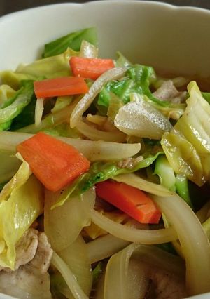 野菜たっぷりの味噌ラーメン-レシピのメイン写真