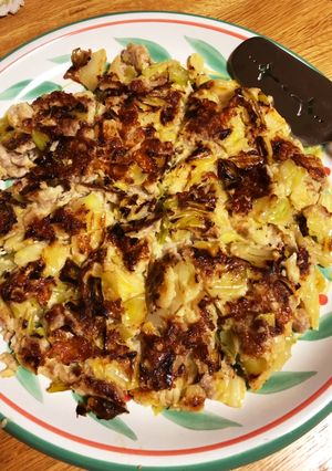 キャベツのキムチーズ焼き-レシピのメイン写真