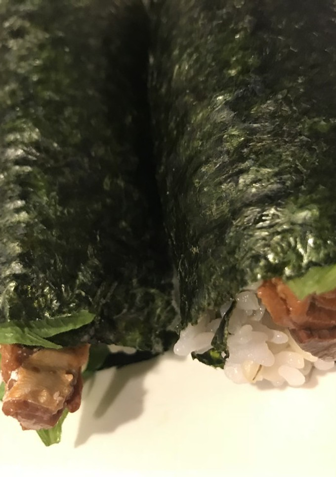鯖缶+紫蘇+海苔　のり巻　簡単　鯖缶巻-レシピのメイン写真