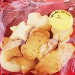 รูปของ 膨らまない♡型抜き用クッキー♡