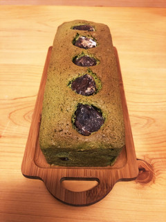 渋皮栗と抹茶のパウンドケーキ♪-レシピのメイン写真