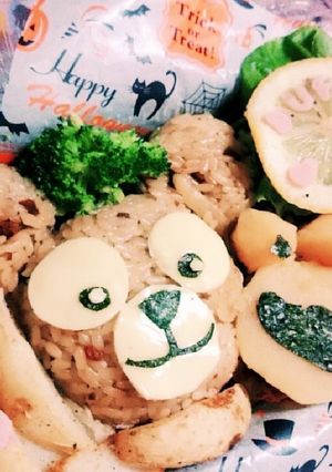 ダッフィー♪♪キャラ弁♪♪-レシピのメイン写真
