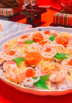 ひな祭り✨毎年同じ 私のちらし寿司-レシピのメイン写真