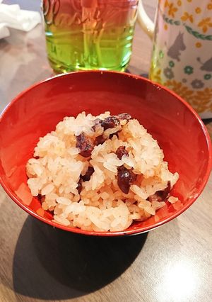 子どももパクパク！甘納豆のお赤飯-レシピのメイン写真
