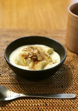 腸活　バナナヨーグルト-レシピのメイン写真
